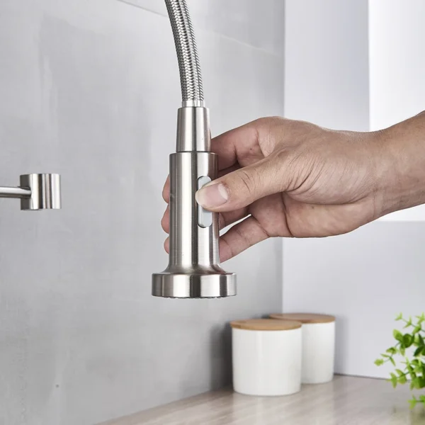 Pull-Down Kitchen Faucet with Dual Modes - Image 5