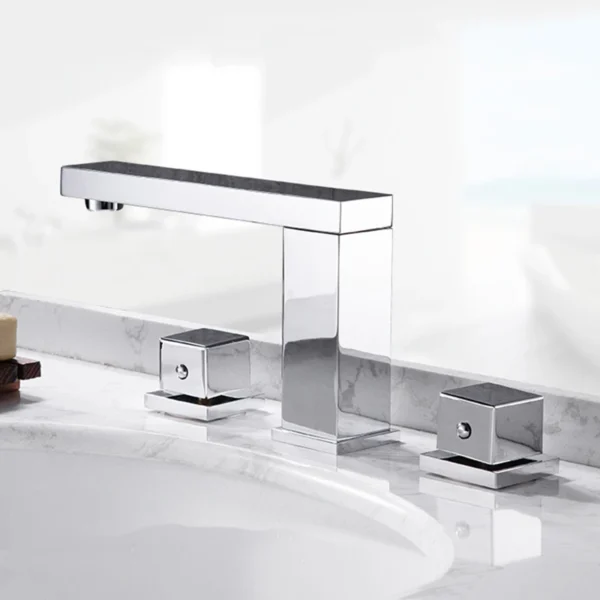 Luxury Black Brass Bathroom Sink Faucet – Sleek and Stylish for Modern Bathrooms - Image 8