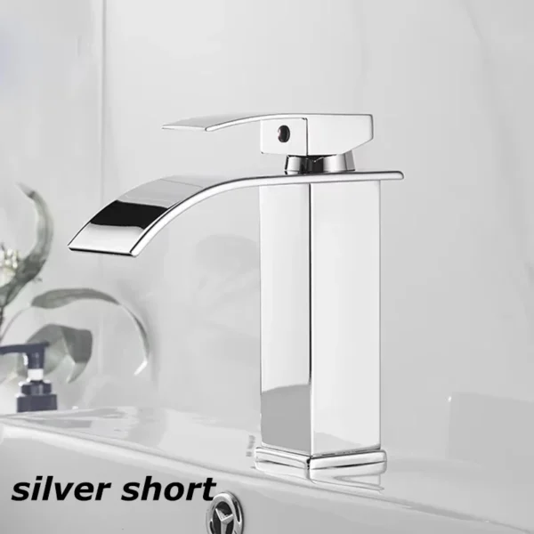  Copper Waterfall Basin Faucet – Sleek Design with Versatile Functionality - Image 5