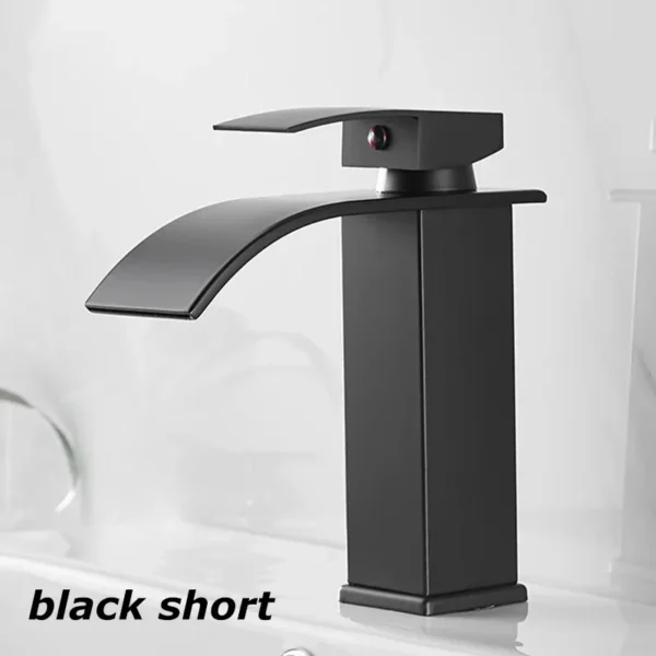  Copper Waterfall Basin Faucet – Sleek Design with Versatile Functionality - Image 6