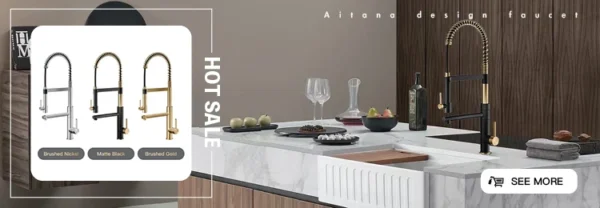 Luxury Grey Kitchen Faucet – Intelligent Touch & Digital Display Design - Image 6