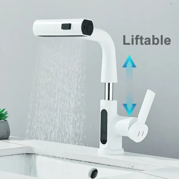 Temperature Digital Display Basin Faucet – Modern Functionality with a Sleek Design - Image 10