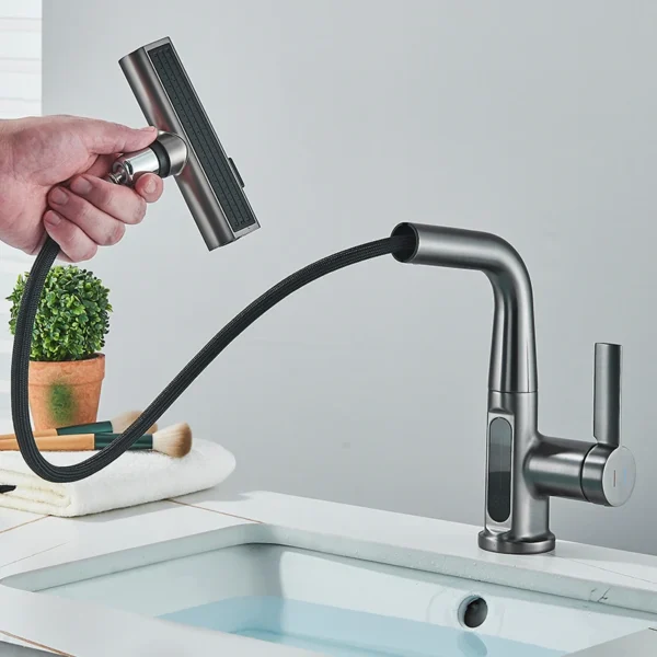 Temperature Digital Display Basin Faucet – Modern Functionality with a Sleek Design - Image 8