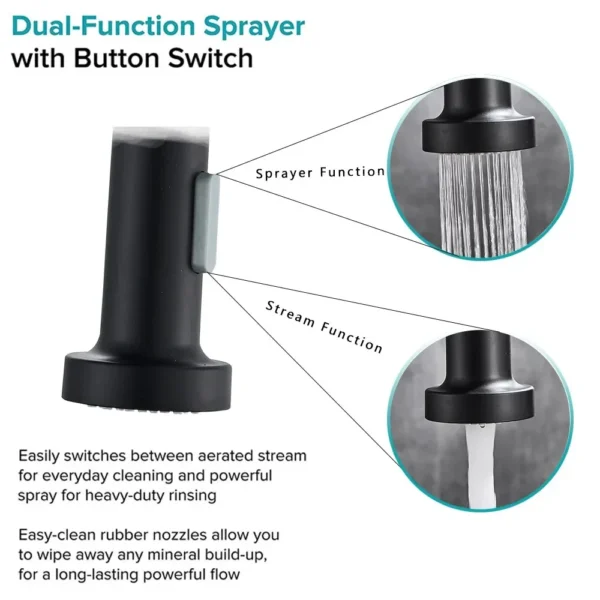 Pull-Down Kitchen Faucet with Dual Modes - Image 13